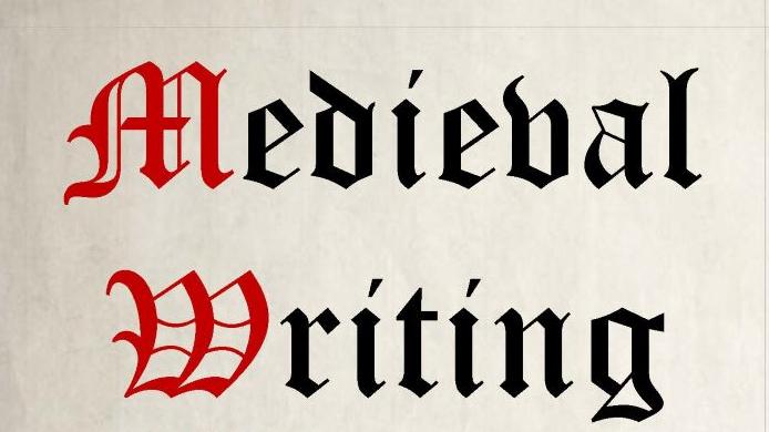 Medieval Writing Open House