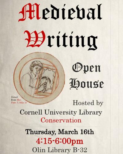 Medieval Writing Open House