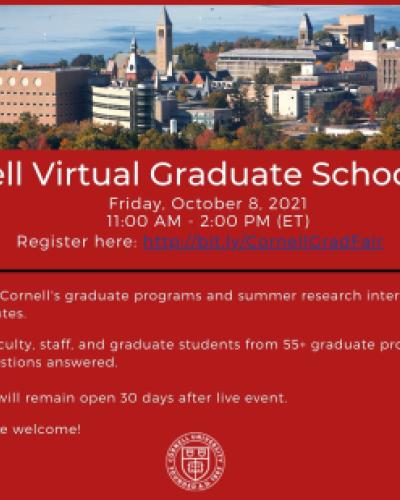 2021 Cornell Virtual Graduate School Fair 